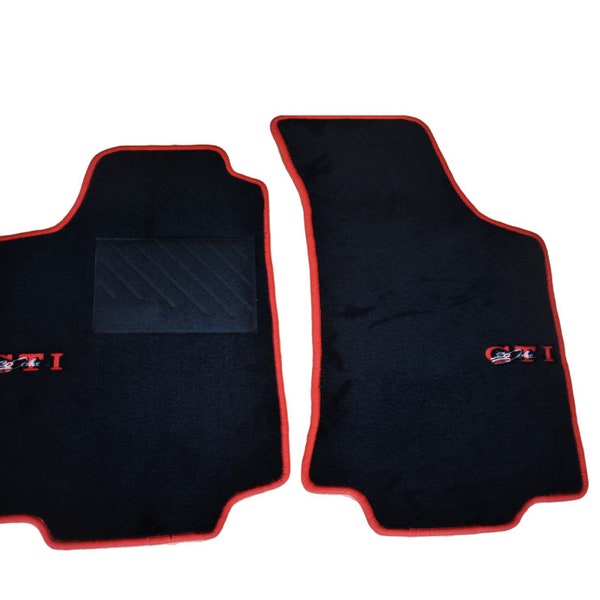 Set of custom made floor mats for VW Golf IV / 3 GTI 20 Jahre / carpets / anniversary