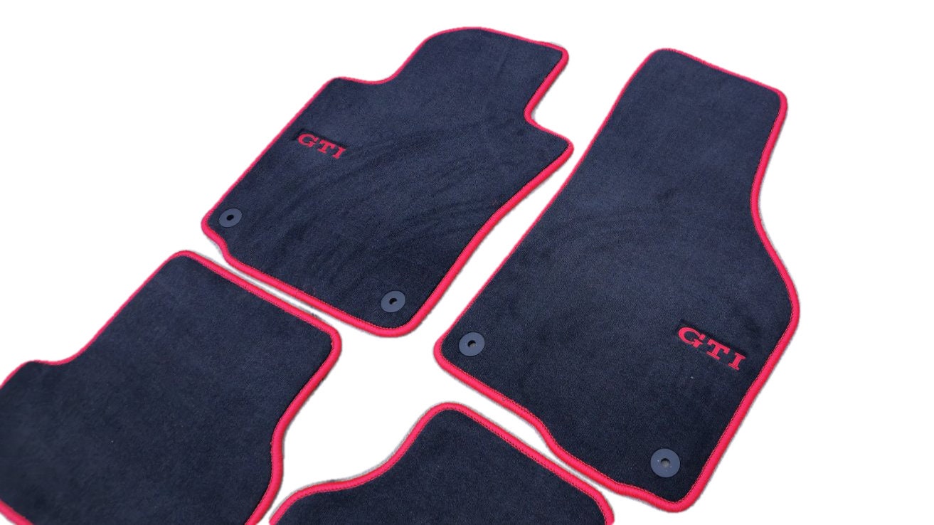 Custom Made Set of 4 Floor Mats for VW Golf V and VI 5 and 6 GTI Etsy