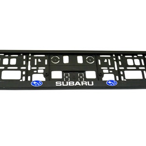 Subaru adventure seeker cheap license plate frame