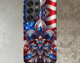 July Fourth Phone case, Patriotic Phone case, American, phone case, New Orleans phone case, Tough case for Samsung®