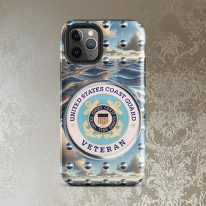 United States Coast Guard phone Case, Veteran iphone Case, military phone caseTough Case for iPhone®