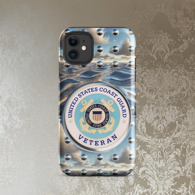 United States Coast Guard phone Case, Veteran iphone Case, military phone caseTough Case for iPhone®