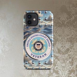 United States Coast Guard phone Case, Veteran iphone Case, military phone caseTough Case for iPhone®