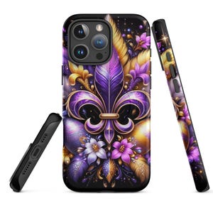 New Orleans Mardi Gras Iphone Magsafe case for Easter, anutcase, Easter phone case, Iphone Easter, Magsafe Tough Impact case