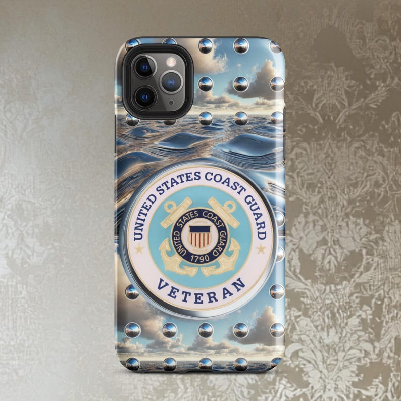 United States Coast Guard phone Case, Veteran iphone Case, military phone caseTough Case for iPhone®