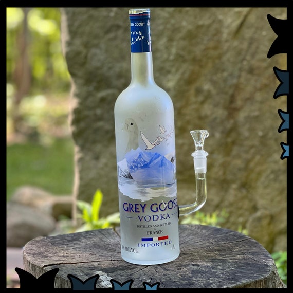 Grey Goose Glass Piece Etsy