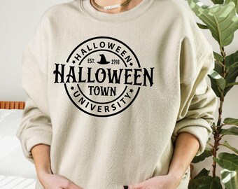 Halloween Sweatshirt, Halloweentown University Sweatshirt, Halloween Town Sweatshirt, Funny Halloween Sweatshirt, Halloween Movie Shirt