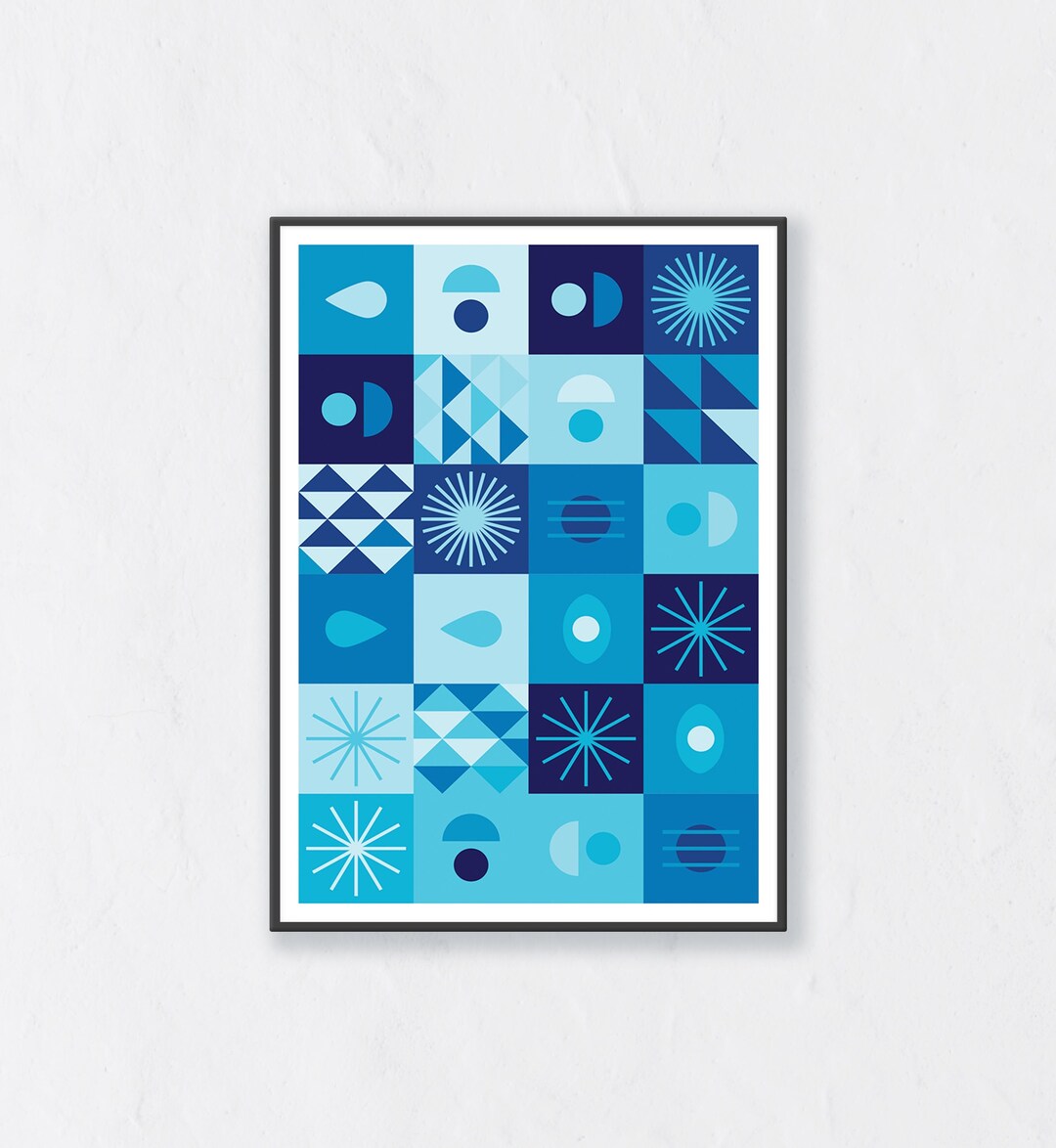 Bauhaus Poster, Bauhaus Print, Printable Wall Art, Geometric Wall Art