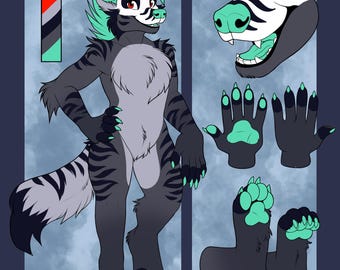 Hyena fursona!!