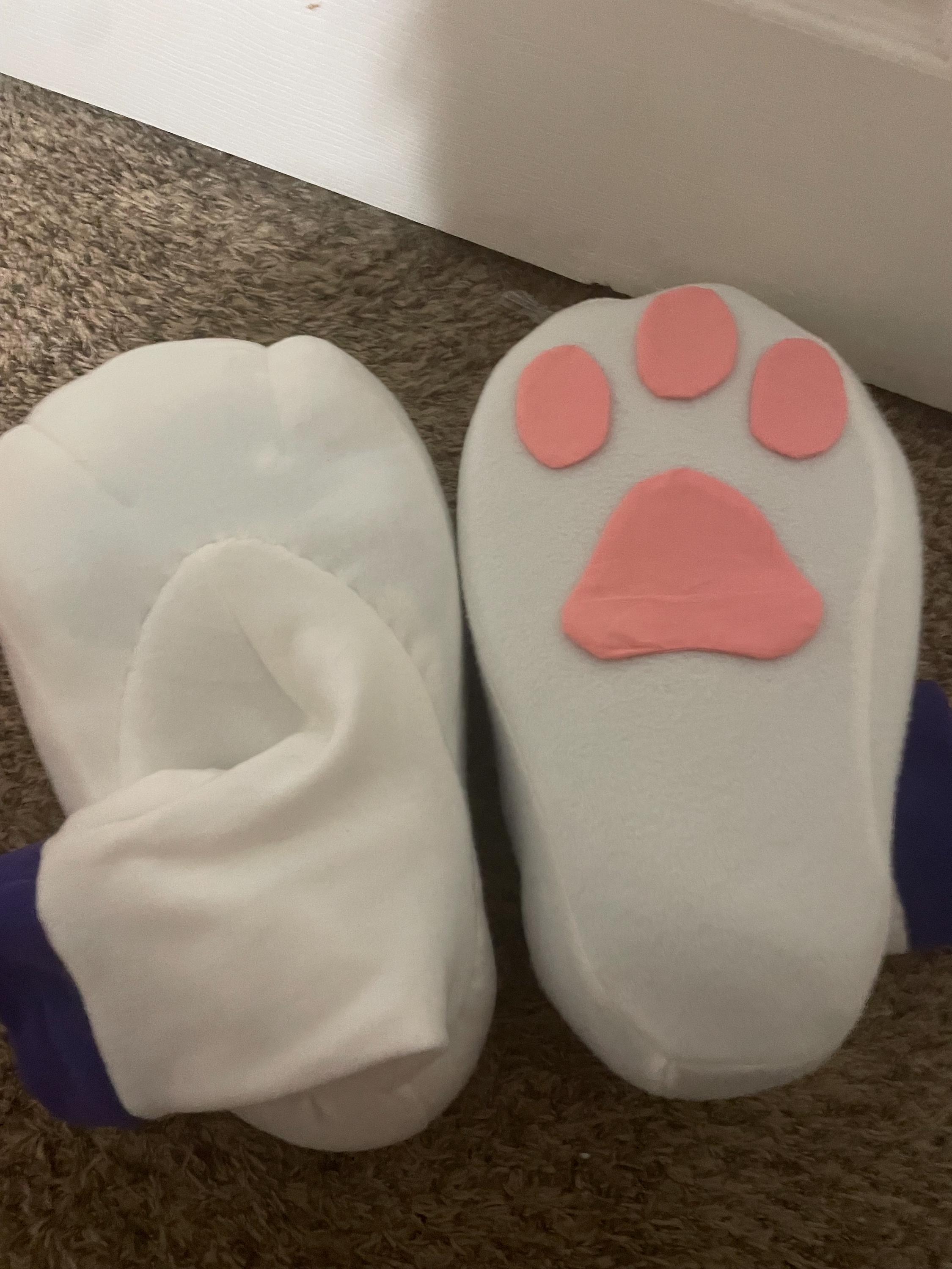 costume feet paws