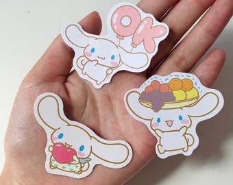 Flying puppy Stickers, Cartoon Vinyl Deco Stickers Waterproof Sticker Pack, Laptop water bottle stickers, NoteBook, Stationery deco