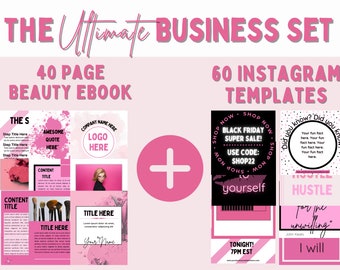 eBook Template | Instagram Template | e book Template | ebook template canva | Instagram Template Canva | ebook template skincare