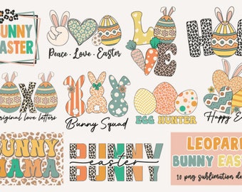 Easter Bundle,Easter Designs, Easter PNG Letters, Mother's day & Accessories, Easter Sublimation Design, Hand Drawn Easter PNG,