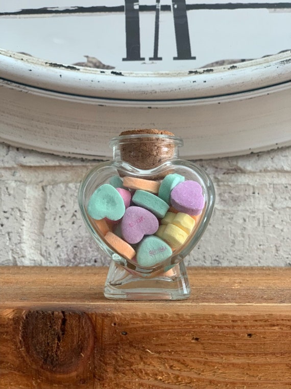 Heart Shaped Candy Jar