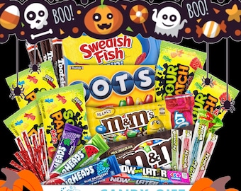 Halloween Bite Sized Candy Gift Box