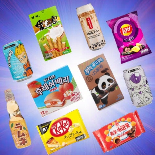Ultimate International Snack Box 20 Count Etsy