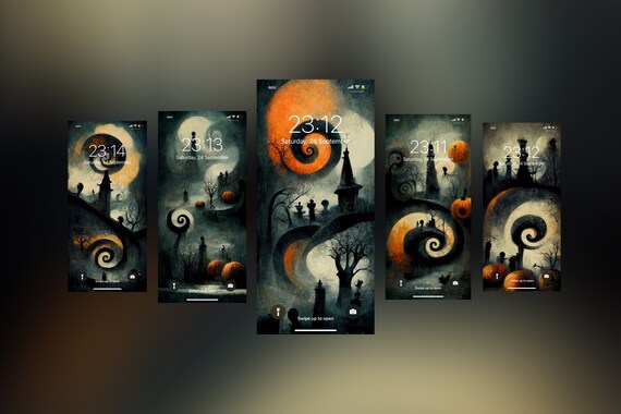 5 Pcs Halloween Pumpkin Wallpaper Pack For Iphone Tim Burton Etsy 5 Pcs Halloween Pumpkin Wallpaper Pack For Iphone Tim Burton Etsy