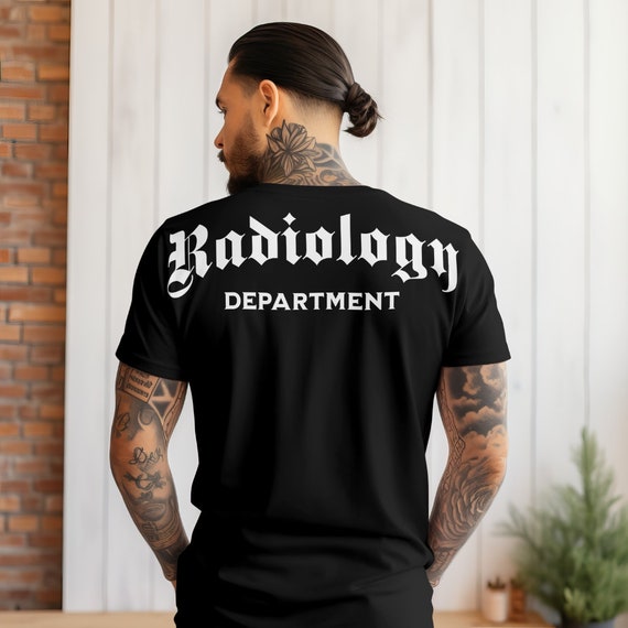 Radiology Rad Tech T-shirt, Streetwear Apparel, Comfort Colors C1717
