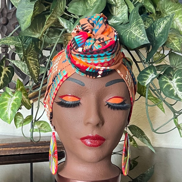 Styrofoam Diva Planter, afrocentric head planter, foam planter head