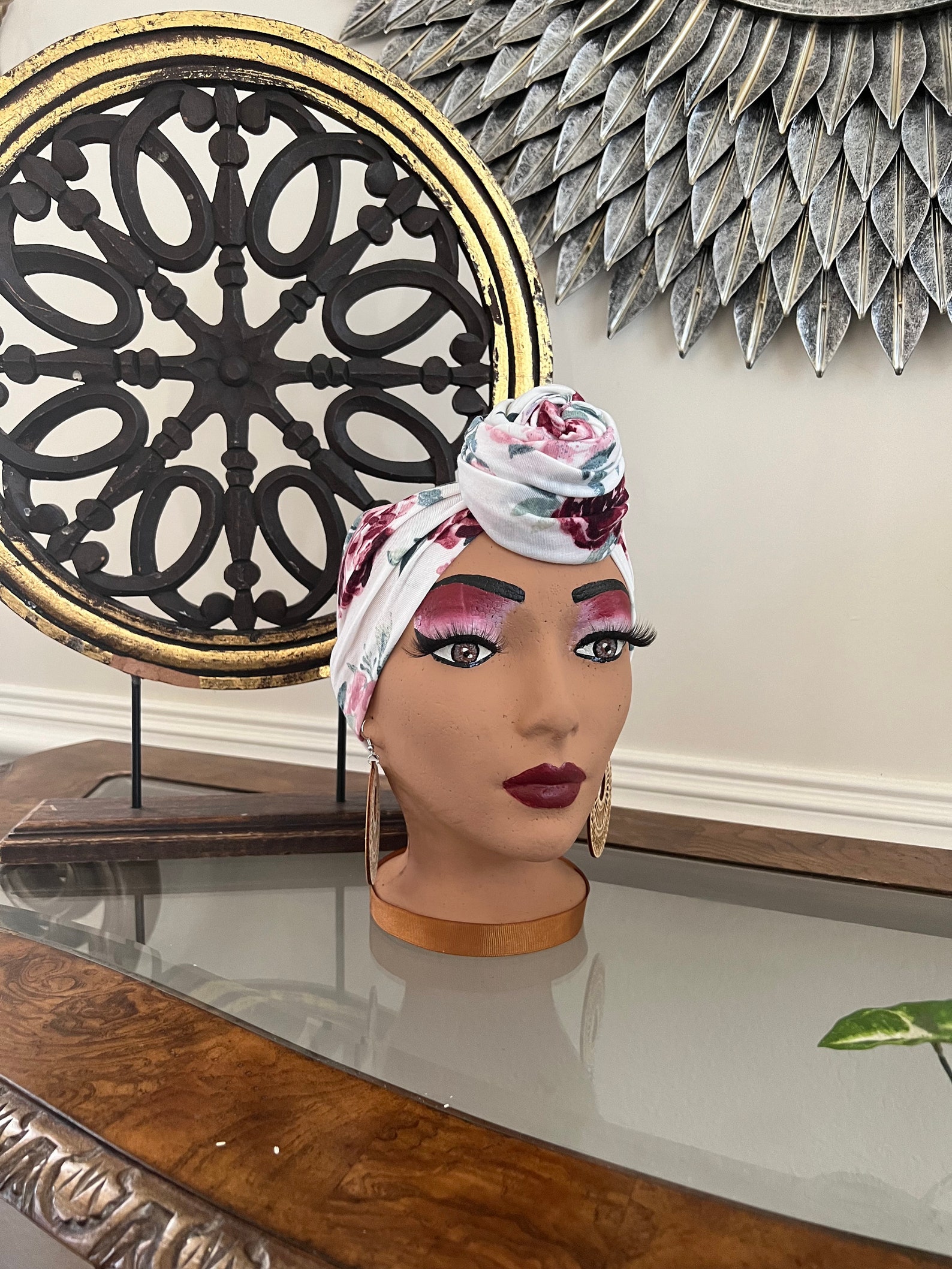 Planter Head Foam Head Planter Afrocentric Planter Head Etsy