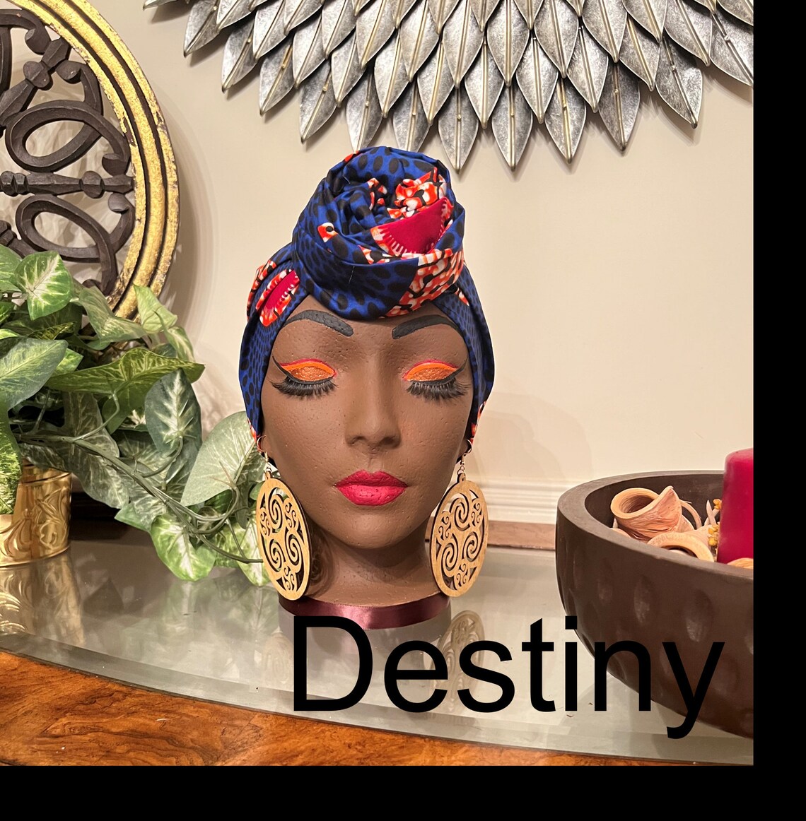 Styrofoam Planter Head Planter Head Foam Head Planter Plant Etsy