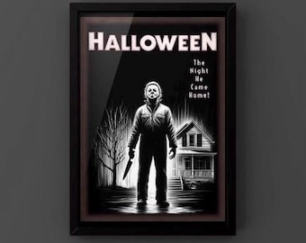 Michael Myers Halloween | A4 & A5 Framed Print