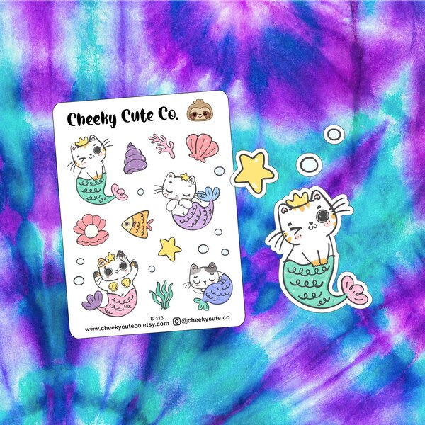 Mercat Sticker - Etsy