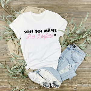 celvampirista - Sois toi meme pas parfaite Logo tshirt  svg cricut