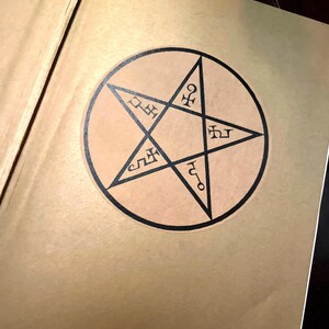 Pentacle of Protection Bookplate Set.