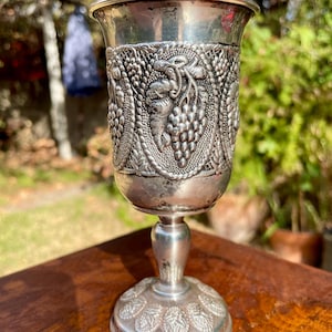 Antique Sterling Silver Ritual Chalice