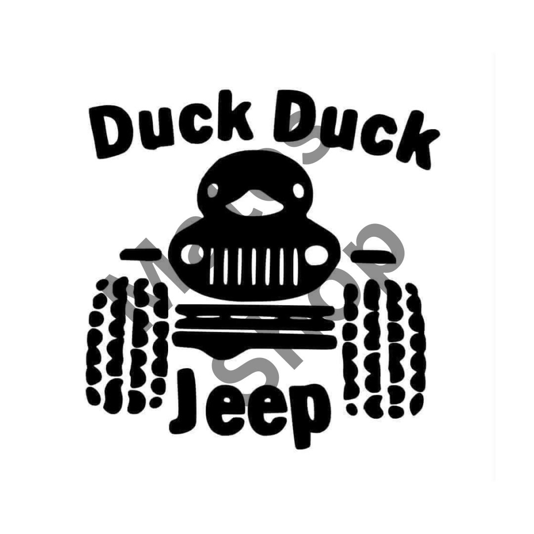 Duck Duck Jeep Svg Digital Download Only Etsy Canada