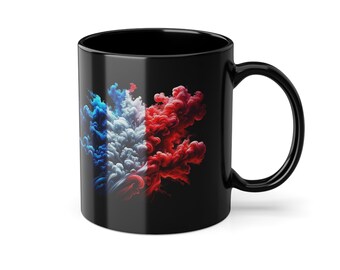 Tasse | Frankreich | Europameisterschaft | Geschenk | Fußball Tasse | bedruckte Tasse | Flagge | Geschenk für die Familie | Fußball Geschenk