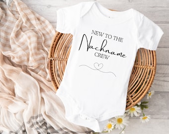 Personalisierter Baby Bio Kurzarm-Body | 100% zertifizierte Bio-Baumwolle | Baby Geschenke | Baby Geschenkideen | Baby Body Personalisiert