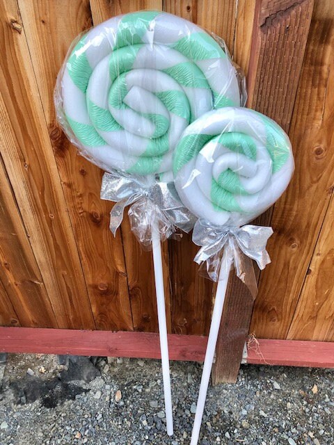 Giant Lollipop Lawn Decor