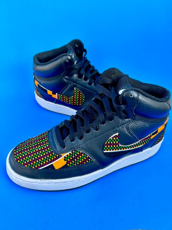 Kente cloth deals sneakers