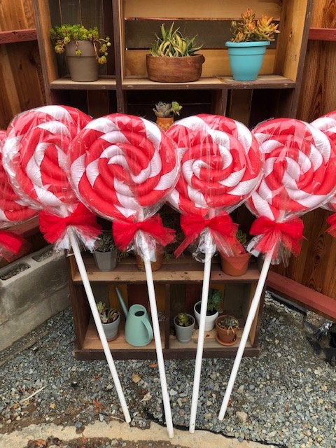 Giant Lollipop Lawn Decor