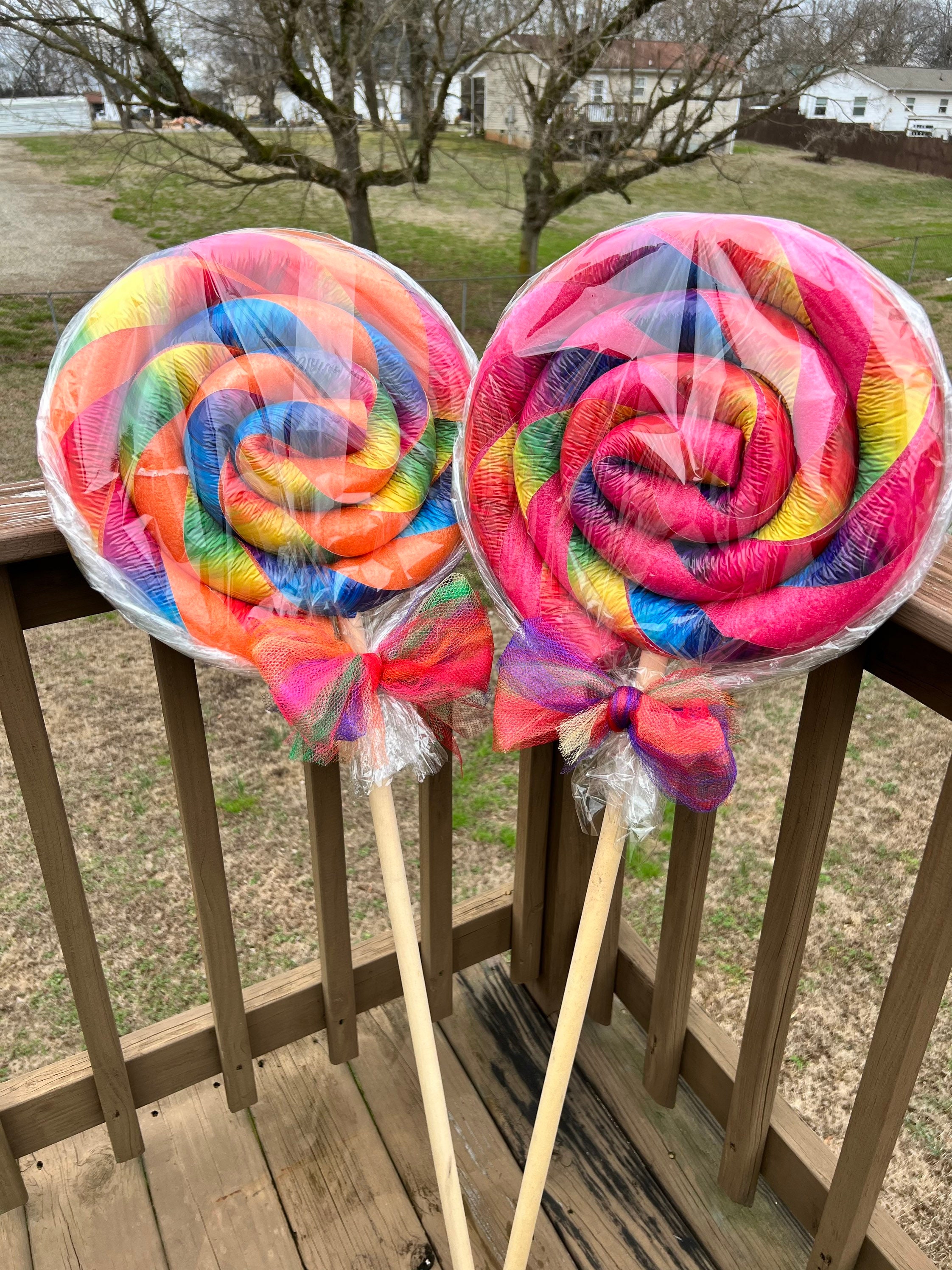 Giant Candyland Lollipop Candy Decor