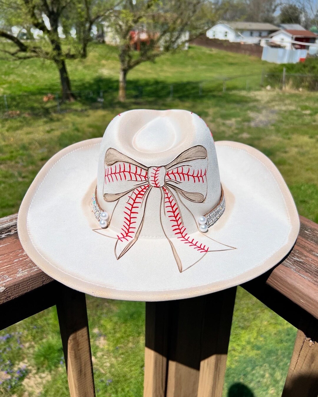 Texas Bow Baseball Hat main image 1