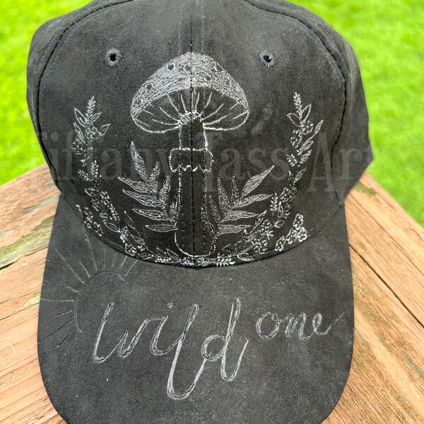 Burnt Baseball Caps Etsy