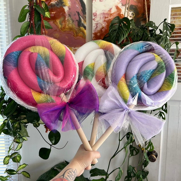 Giant (small size) Candyland Lollipop Candy Decor