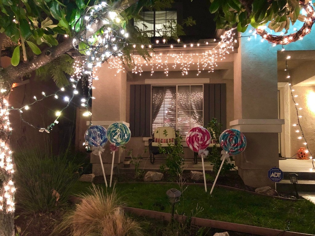 Giant Lollipop Lawn Decor