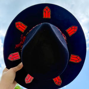 Julia Hart Inspired Stained Glass Halo Hat