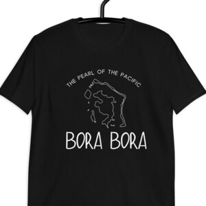 Bora Bora Tshirt, Polynesische Karte von Bora Bora Shirt, Bora Bora Reise T-Shirt, Bora Bora Liebhaber T-Shirt, Geschenk für Freund.
