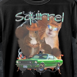 Stylish peanut squirrel shirt,funny Animal meme shirt, hip hop bootleg tshirt,Squirrel Meme Shirt,Cute Funny Squirrel Tee,Squirrel Lover.