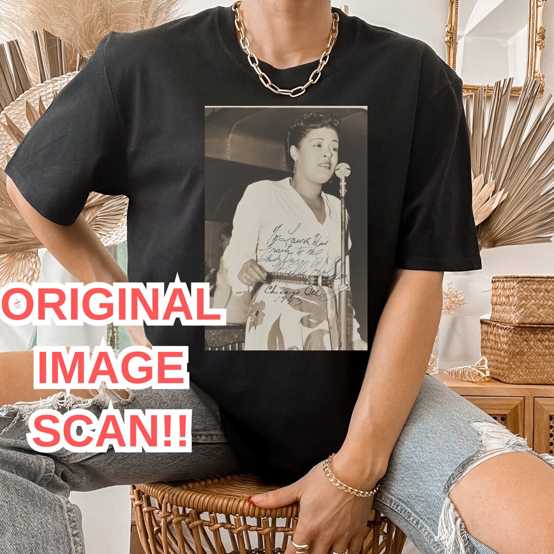 Billie Holiday FAN Shirt,jazz Music Tee,vintage Music T-shirt,blues Legend Apparel,iconic Jazz Singer Tee,music History Gift,jazz Lover. - Etsy Billie Holiday FAN Shirt,jazz Music Tee,vintage Music T-shirt,blues Legend Apparel,iconic Jazz Singer Tee,music History Gift,jazz Lover. - Etsy