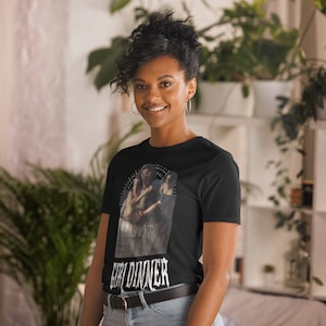 funny black metal shirt,funny feminist graphic tshirt,art history shirts, rock tshirt,Judith Beheading Holofernes tee, gift for friend.
