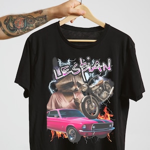 Stylish funny lesbian shirt,lesbian t-shirt,LGBTQ Pride Shirt,Lesbian Humor Tee,Queer Funny Shirt,Lesbian Pride Shirt,Gay Pride T-Shirt.