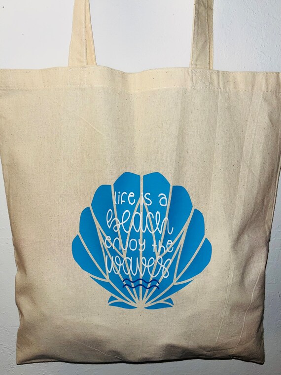 Life is a Beach Tote Etsy