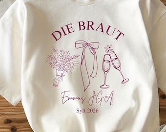 Personalized T-Shirt Bride Shirt Hen Party Team Bride Crew Team Bachelorette Party Wedding Gift Bridesmaid Maid of Honor Bride to be