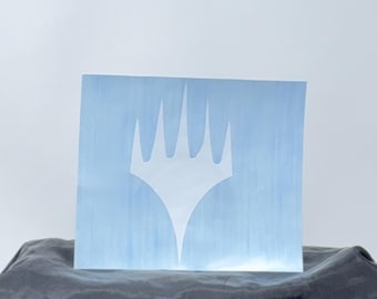 MTG Icon Logo Vinyl Decal Sticker Inspired by Magic the Gathering – Perfect Gift for MTG Players – Durable Vinyl – Multiple Sizes and Colors